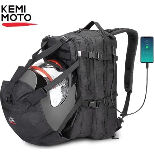 Motorcycle Helmet Bags Large Capacity Backpack Waterproof Motorcycle Bag With USB-charge Universal R1200GS f800gs Touring