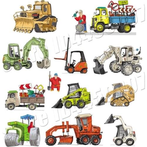 Garb Car Stickers Popular Household Handmade Personalized Stickers Washable Non Toxic Washable DIY Patches For Children Boy