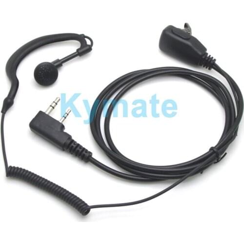 2PIN New Square PTT Headphones for baofeng UV5R UV82 UV6R for TK3107 TK3207 TK3307 TYT WOXUN radio