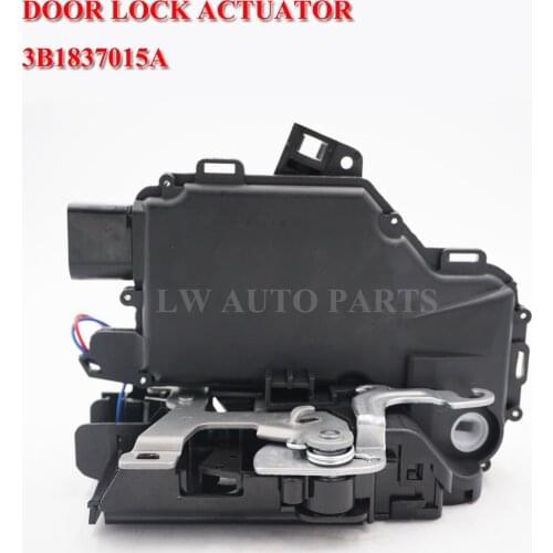 Free Shipping Front Left Driver Side Door Lock Actuator 3B1837015A For VW Passat B5 Golf Jetta MK4 Beetle