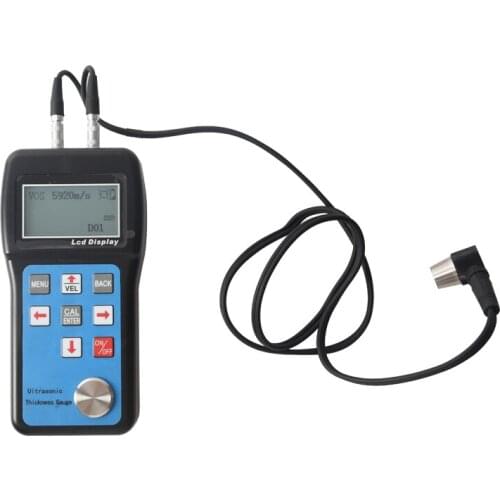 LED display Ultrasonic thickness tester digital metal thickness gauge