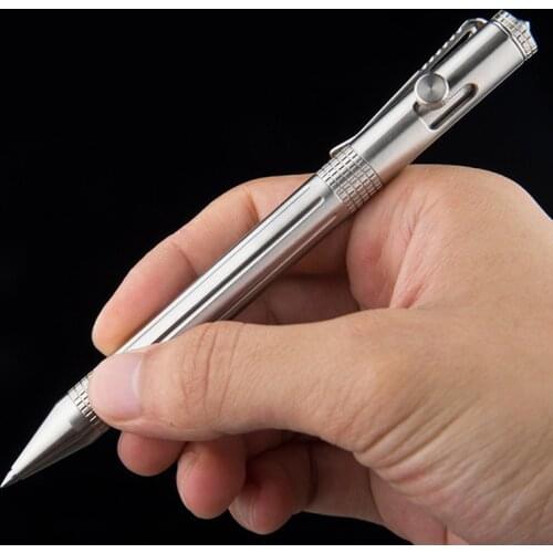 Stainless Steel Tactical Pen, Professional Self Defense Pen, Emergency Glass Breaker Pen - Tungsten Steel, Writing Tool