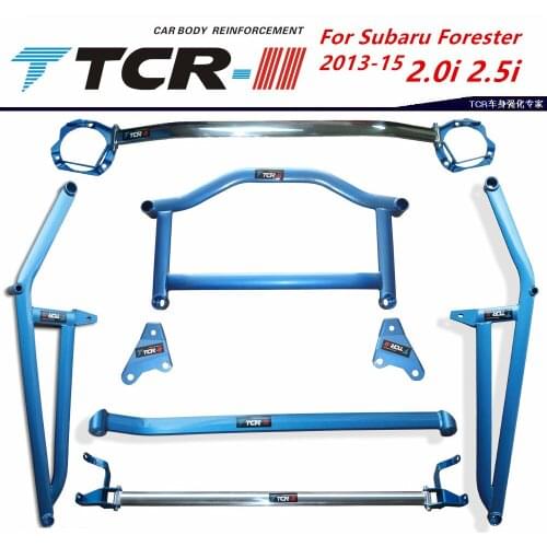 TTCR-II suspension strut bar For Subaru Forester 13-15 car styling accessories stabilizer bar Aluminum alloy bar tension rod