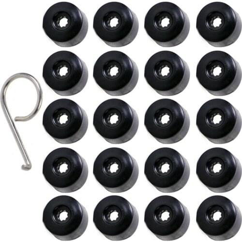 50Pcs Car Wheel Bolt Lug Nut Center Cover Cap Removal Tool For Audi A3 A4 A6 TT VW Golf Jetta Beetle CC Passat Tiguan 6X0012243