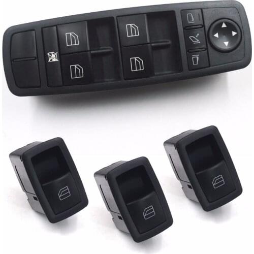 For Mercedes-Benz ML GL W164 R Left Power Electric Window Switch A2518300290 2518300290 2518200510 A 251 830 02 90 Passenger
