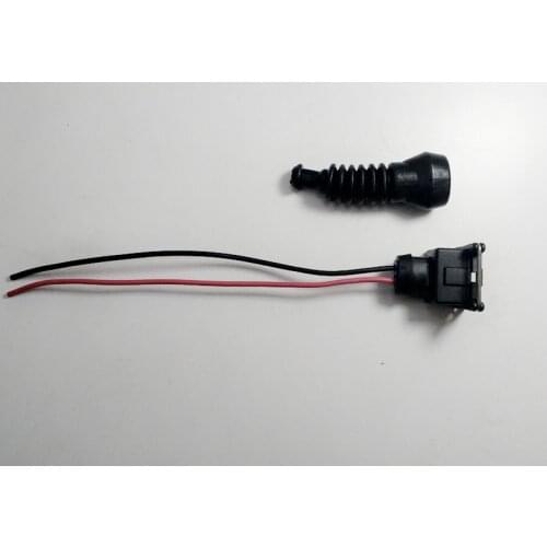 5/10/20/50/100pcs/lot 2 PIN/2 WAY FEMALE JUNIOR POWER TIMER CONNECTOR PLUG WIRED BOOT FUEL INJECTOR