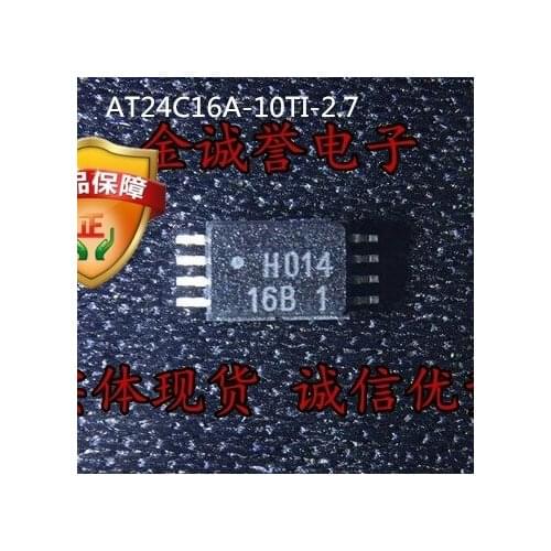 5PCS AT24C16A-10TI-2.7 AT24C16A-10TI AT24C16A AT24C16 16B 1 Brand new and original chip IC
