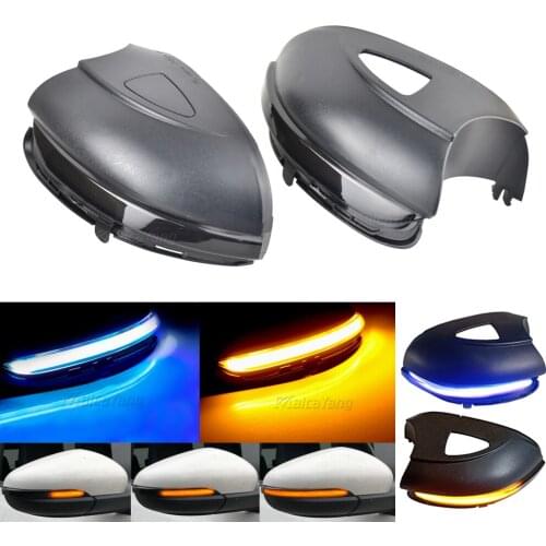 Side Wing Rearview Mirror Dynamic Blinker For Volkswagen VW Golf 6 MK6 GTI 6 Rline VI R20 Touran Indicator LED Turn Signal Light
