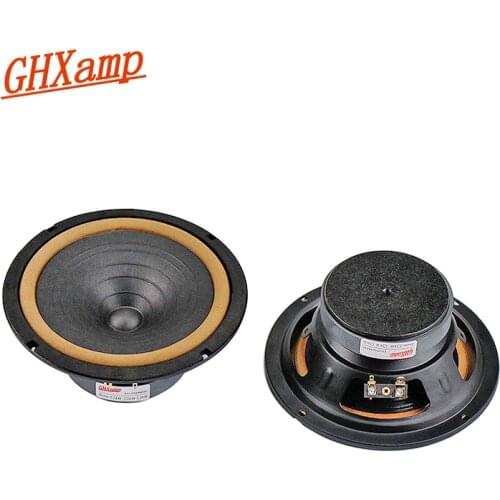 GHXAMP HiFi 6.5 Inch Full Range Speaker Treble Mid Bass Loudspeaker 4Ohm 12W Skin Edge For Car Bookself Audio Unit 2PCS