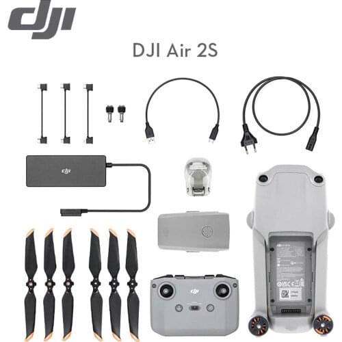 DJI Mavic Air 2S Fly Combo RC Drone with 1-inch CMOS Sensor Large 2.4μm Pixels 20MP Camera 12km 5.4K 60fps HD Video In Stock