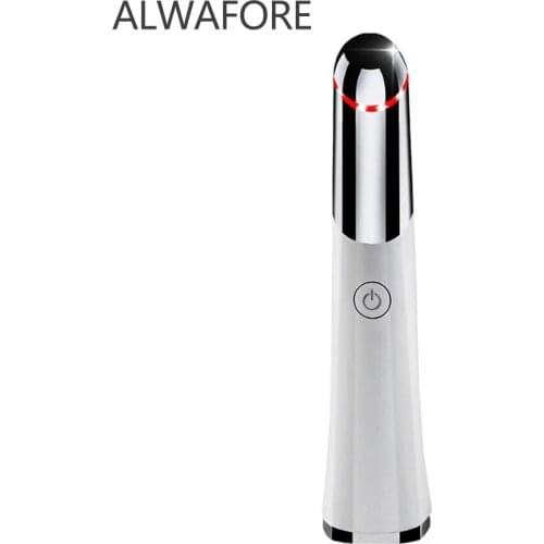 Electric Eye Massager Vibrating Eye Thermal Massager LED Photon Light Therapy Eye Care Bar Facial Slimming Lifting Massage Stick