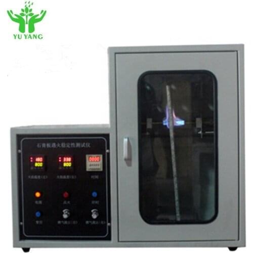 Gypsum Board in Burning Stability Tester Electronic