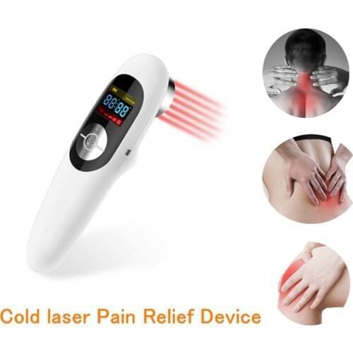 Cold Laser Pain Relief Therapy Device, Suitable for Knee, Shoulder, Back, Joint and Muscle Pain Reliever. Red Light Pain Relief