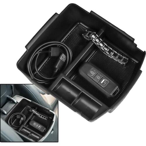 Car Center Console Storage Box Auto Interior Organizer Tray For Kia Seltos 2020-2021 Automobile Accessories