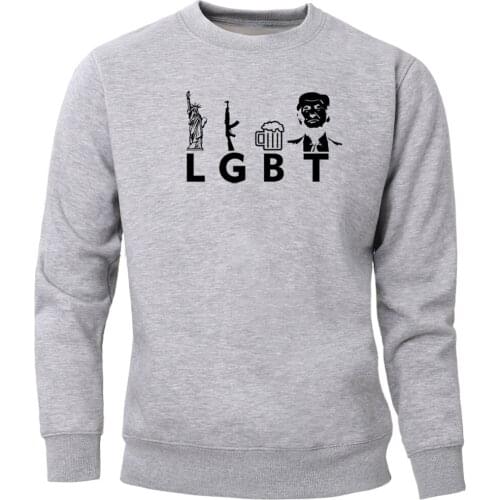 Liberty Guns Hoodies Men Sweatshirts Crewneck Sweatshirt Hoodie 2020 Hipster Winter Autumn Fleece Warm Printed Sportswear