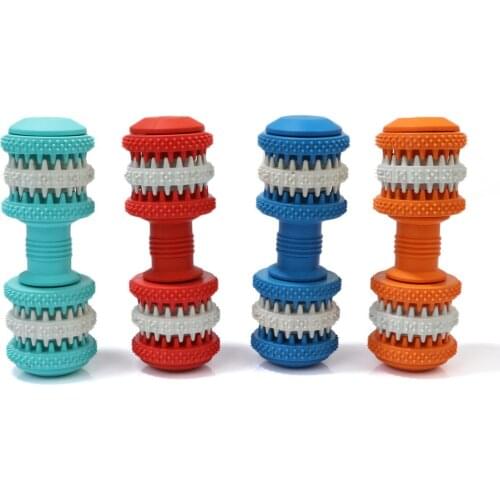 M Size Dog Chew Teething Cleaning Toys For Aggressive Chewer Suitable for Tossing Chasing Puppy Teething Toys