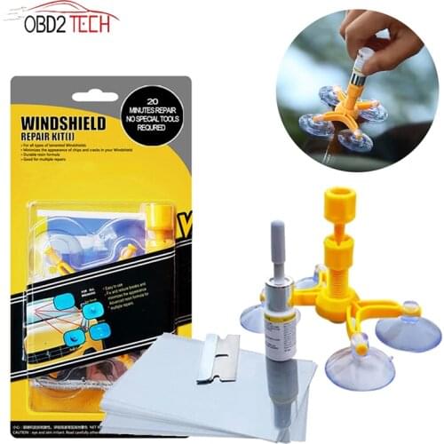 Windshield Repair Kit Quick Fix Car Cracked Glass Tool Scratch Crack Automotive Nano Restore Liquid Car Window Screen Polishing