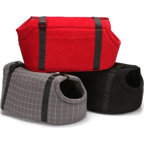 Portable Warm Cotton Shoulder Bag for Dog Cat Soft Pet Handbag Comfortable Travel Dog Carrier Bag For Puppy Cat Small dog