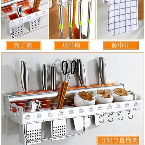 New Kitchen Storage Holders Kitchen Rack Kitchen Shelf Cabinet Organizer Spice Jar Knife Rack Kitchen Organizer Accessories