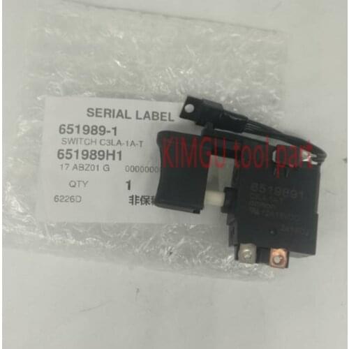 Genuine Switch For Makita 651989-1 6992D 6990D 6918D 6916D 6328D 6327D 6228D 6227D 6226D 6228DWE 6226DWE 6227DWE