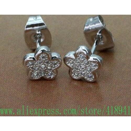 Silver Plated earrings , Silver Plated fashion jewelry , Floret /bgoajxva bwaaknha #005