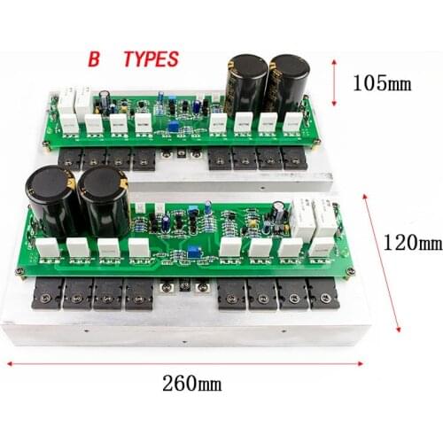 Latest upgrade PR-800 Class A Class B Stage Power Amplifier Board Fever Amplifier Board Home 1000W High Power HIFI Amplifier