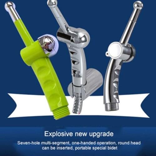 Handheld Portable Diaper Bidet Toilet Shattaf Sprayer Bathroom Toilet Bidet Shower Head Nozzle With Telephone Shower Hose