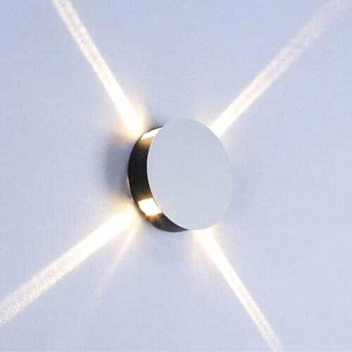 Modern LED wall lamp Cross Light effect sconce light indoor bedroom living room stairs corridor decoration illumination