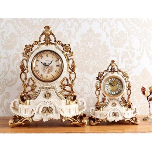 WEDDING CHRISTMAS DECORATIONS FOR HOME EUROPEAN CERAMIC CRACKS RETRO CLOCKS TABLE CLOCKS WATCHES AND WATCHES EUROPEAN PENDULUMS