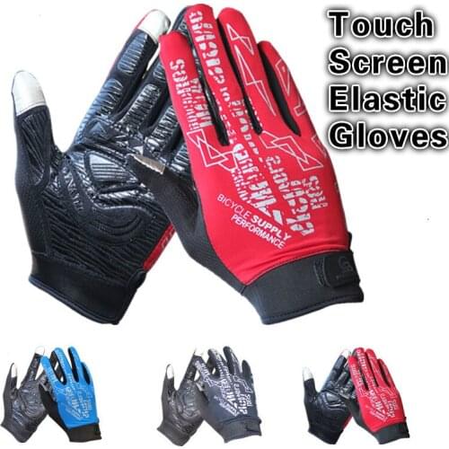 Gloves Touch Screen Warmth Winter Ladies Mens Fitness Sports Breathable Climbing Non-slip Elastic Gloves