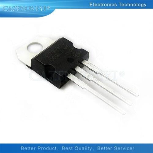 10pcs/lot L7805CV TO220 L7805 TO-220 7805 LM7805 MC7805 new and original IC In Stock