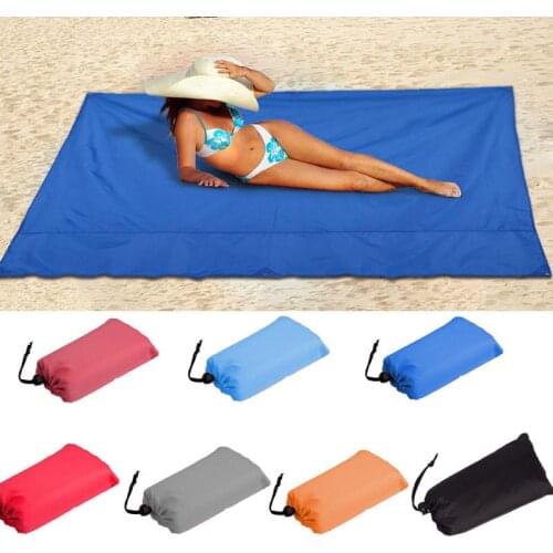 145 x 150cm Waterproof Beach Mat Portable Camping Picnic Mat Baby Climb Ground Mat Sleeping Mat