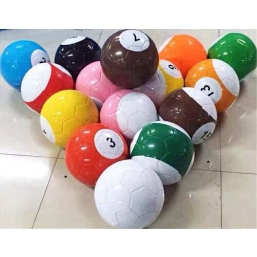 3# 7 Inch Snook Soccer ball in Stock,16 pieces Billiard ball,Snooker Football for Snookball game free shipping