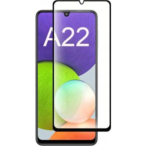 5D Full Glue Screen Protector For Samsung Galaxy A22 A32 A52 A72 A02 A12 A21S A21 A31 A51 A71 Protective Glass Tempered Glass