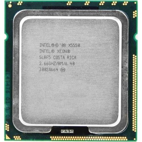 Free Shipping INTEL X5550 service CPU/2.66GHz /LGA 1366/8 threads/L3 Cache 8MB/Quad-Core/scrattered pieces motherboard