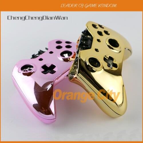 ChengChengDianWan For Xboxone Bluetooth-compatible Gamepad Plated Full Housing Shell Case Kit for Xbox one Wireless Controller