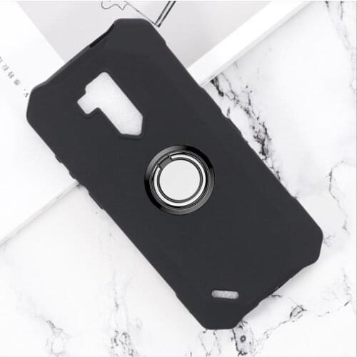 For Ulefone Armor X5 Pro Back Ring Holder Bracket Phone Case Cover TPU Soft Silicone On X3