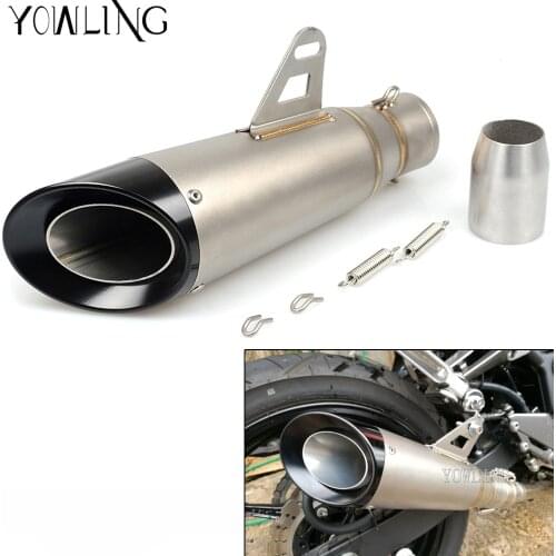 Motorcycle Exhaust Pipe Muffler Exhaust Mufflers FOR suzuki gsxr 600 k6 K9 GSXR 1000 K5 gsxr 750 gsx-r 1000 k3 k4 K5 K6 K7 K8 K9