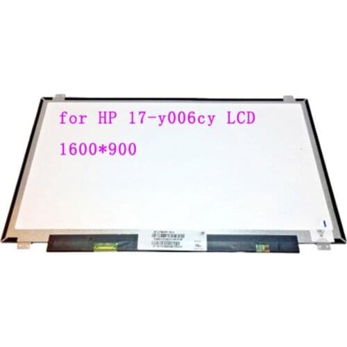 17.3" Laptop Matrix for HP 17-y006cy 17-y006ds 17-y018ca 1600X900 Glossy LCD Screen 30 Pin Panel Replacement