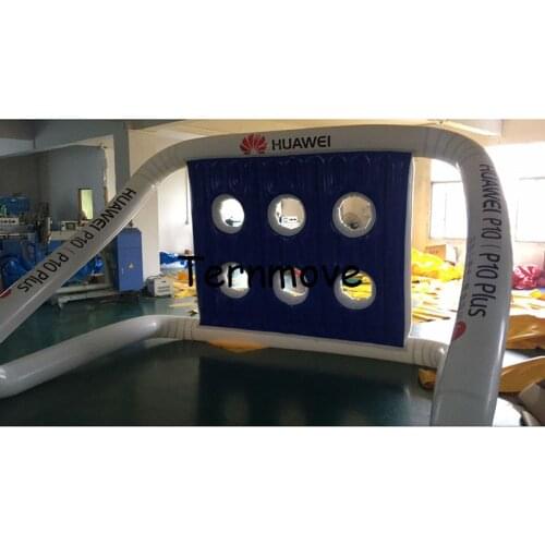 Inflatable Soccer Target Game inflatable football toss game,gonflable cible foot inflatable sport games football soccer shooting