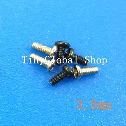 New 3.5mm Black/silver Housing Cross Screw Replacement for Samsung note 4 3 2 note4/3/2 I9500 Galaxy S4 S5 S3 S2 I9300 N7100