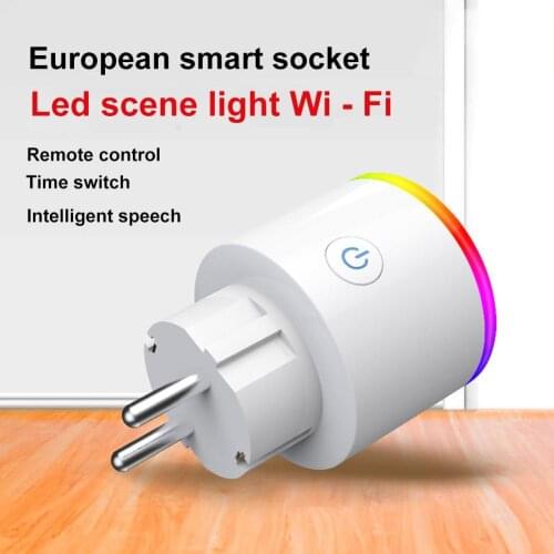 Smart Plug with Power Monitor wifi wireless Smart Socket Voice Control