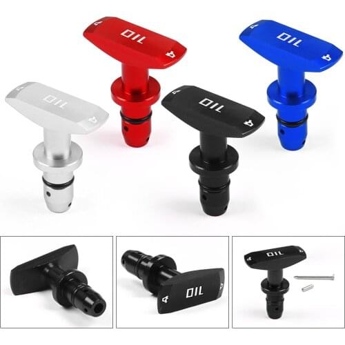 Universal Car Oil Dipstick Pull Handle Engine Oil Pullhandle Aluminum Billet Auto Replacement Modification Decoration TT102191