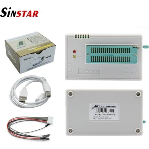 Hot Selling V11.2 TL866II Plus TL866II USB Universal Minipro Programmer Bios Nand flash 24 93 25 mcu New Arrival+4 items