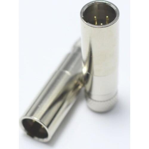 1pcs Mini XLR Male Plug with 3 Pin Small XLR 3P Audio Metal Microphone Connector MIC Adapter for OD5mm Cable