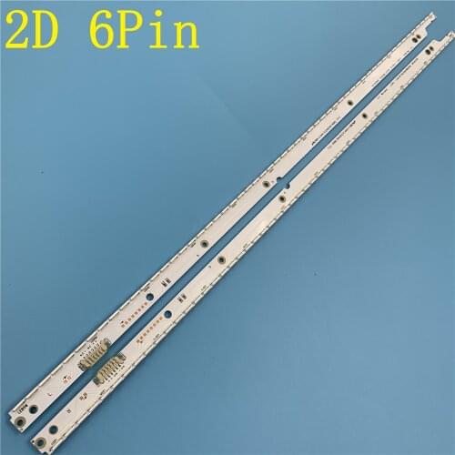 2pcs LED strip 56leds 2012SVS40 7032NNB RIGHT56/LEFT56 2D REV1.1 For Samsung 40'' TV UE40S5500 UA40ES6100J UE40ES5500K