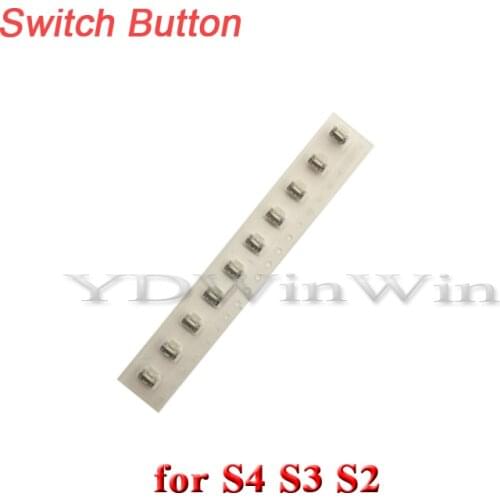 20pcs/lot 4mm Power Key Button On/Off Switch for Samsung Galaxy S4 S3 i9300 S2 i9100 Flex Cable Replacement Parts