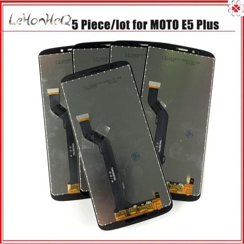 5 Piece/Lot Lcd 15.7cm for Motorola Moto E5 Plus Xt1924 Xt1924-1 Xt1924-2 Lcd Display Touch Screen Digitizer Assembly