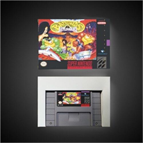 Battletoads in Battlemaniacs - Action Game Card US Version with Retail Box