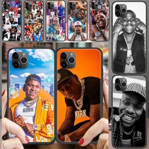 DaBaby Lyndale Kirk Baby Jesus Phone Case Cover Hull For iphone 5 5s se 2 6 6s 7 8 12 mini plus X XS XR 11 PRO MAX black